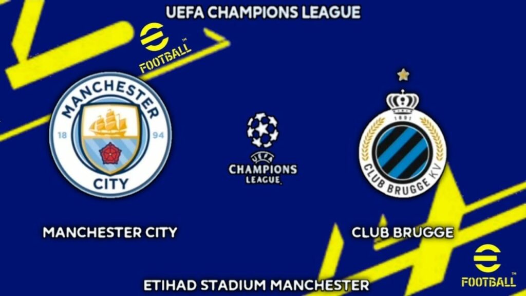 Brugge vs Manchester City là điểm nhấn của UEFA